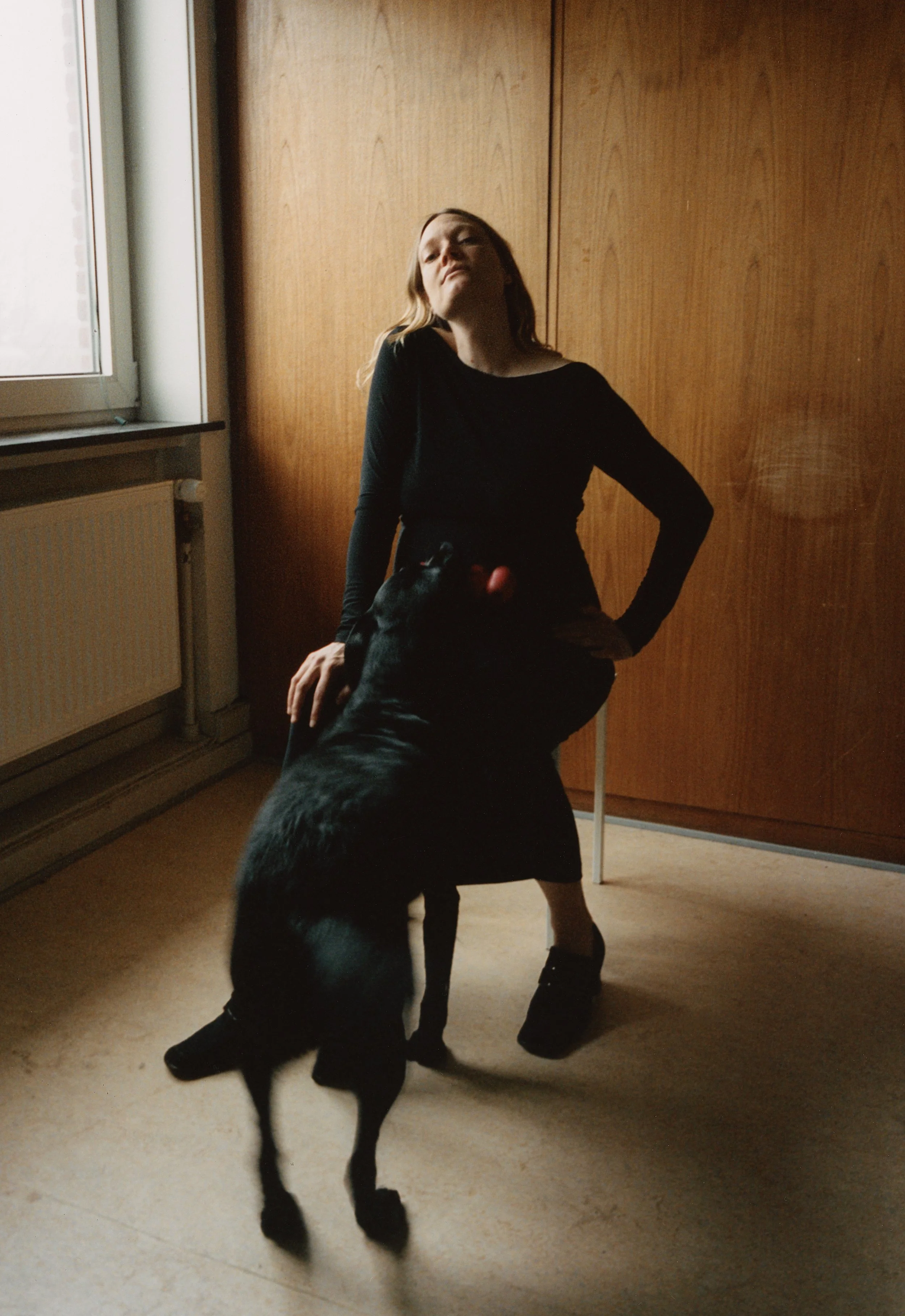 ML Buch at her studio